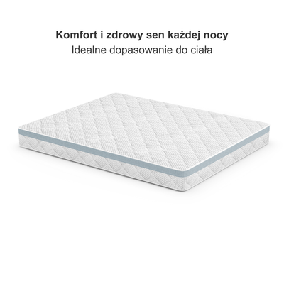 Materac Medyczny Antyalergiczny 120x200 H2/H3 MEDIRO CARE