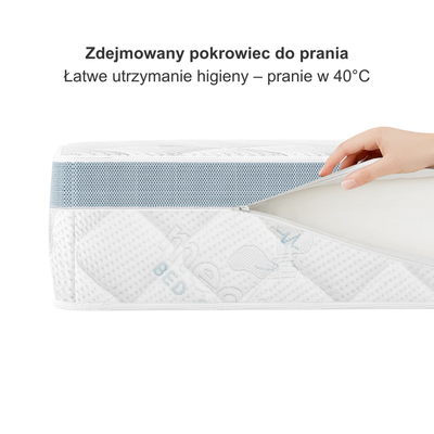 Materac Medyczny Antyalergiczny 120x200 H2/H3 MEDIRO CARE