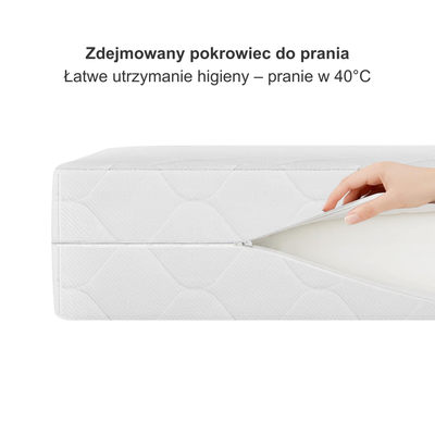 Materac kieszeniowy 90x200 H2/H3 MEDIRO CORE