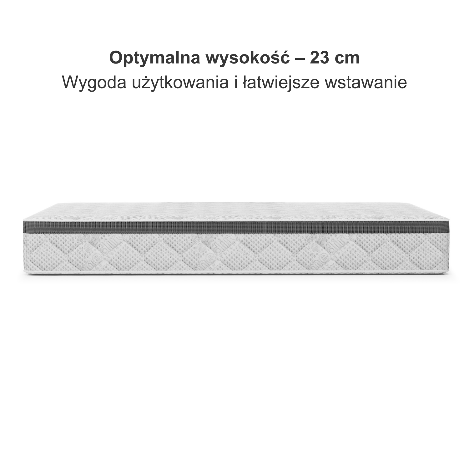 Materac Medyczny Termoelastyczny Visco Memory 80x200 H3/H4 MEDIRO FLEX
