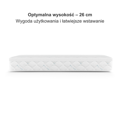 Materac Medyczny Regeneracyjny 80x200 H3 MEDIRO VITA