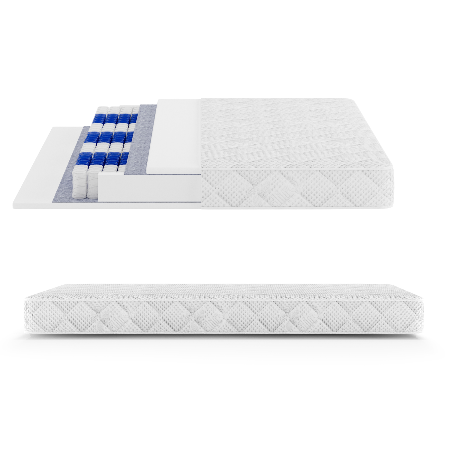 Materac Medyczny Sprężynowy 7-Strefowy 180x200 H2 MEDIRO FORM