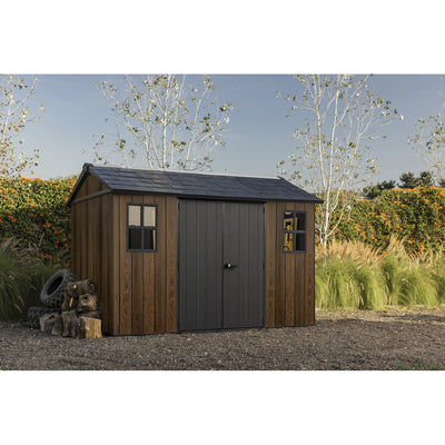 Domek ogrodowy RODOS 7,5x11 Walnut