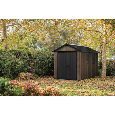 Domek ogrodowy RODOS 7,5x11 Walnut