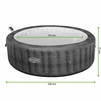 Jacuzzi ogrodowe YUTA AirJet 216 × 71 cm dla 7 osób