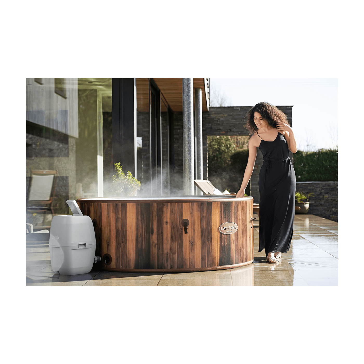 Jacuzzi ogrodowe SPA WOOD AirJet 180 × 66 cm dla 5–7 osób