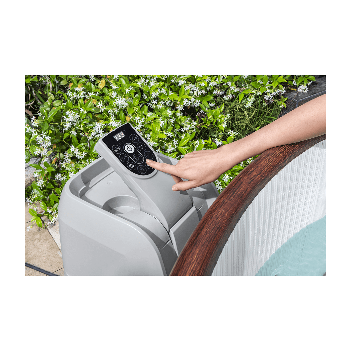 Jacuzzi ogrodowe SPA WOOD AirJet 180 × 66 cm dla 5–7 osób